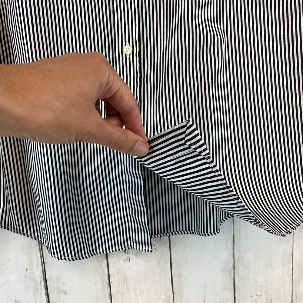 Polo Ralph Lauren Black/White Stripe Custom Fit C… - image 4
