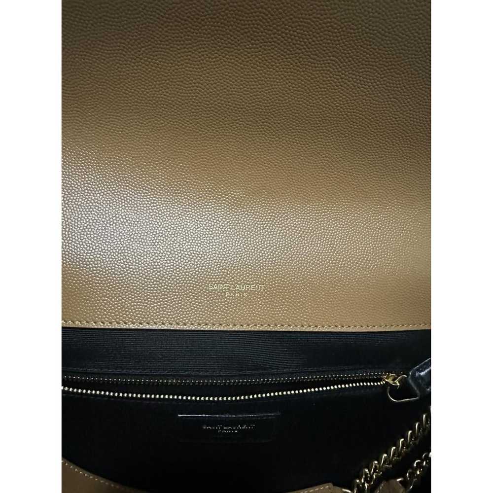 Saint Laurent Portefeuille enveloppe leather cros… - image 7