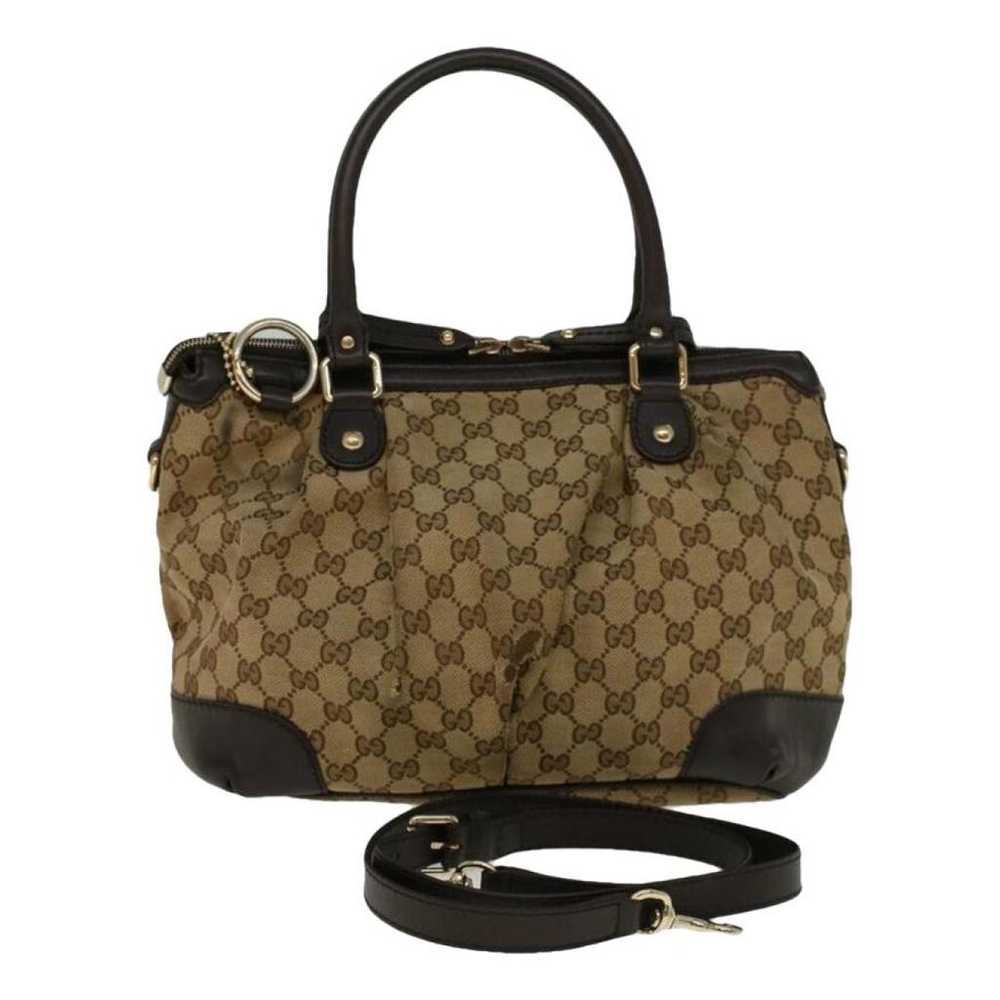 Gucci Linen handbag - image 1