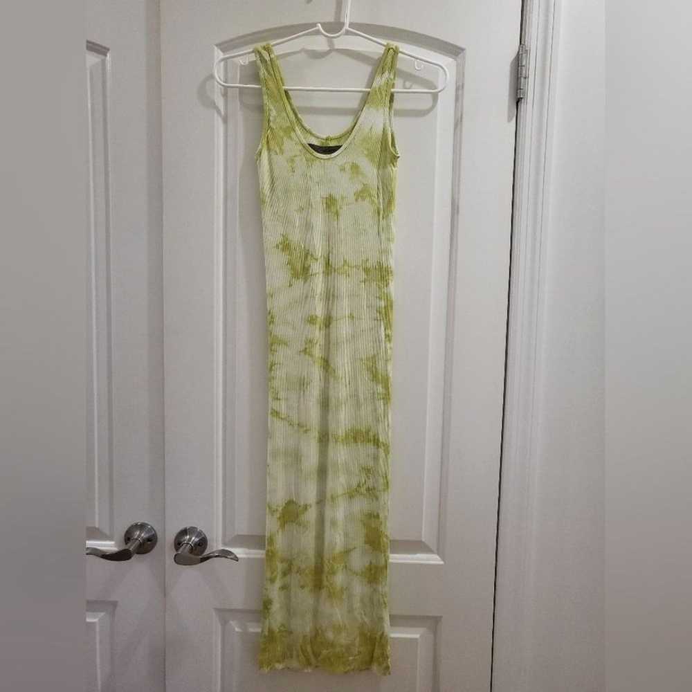 ENZA COSTA SILK RIB TANK MIDI DRESS SIZE XS - image 4