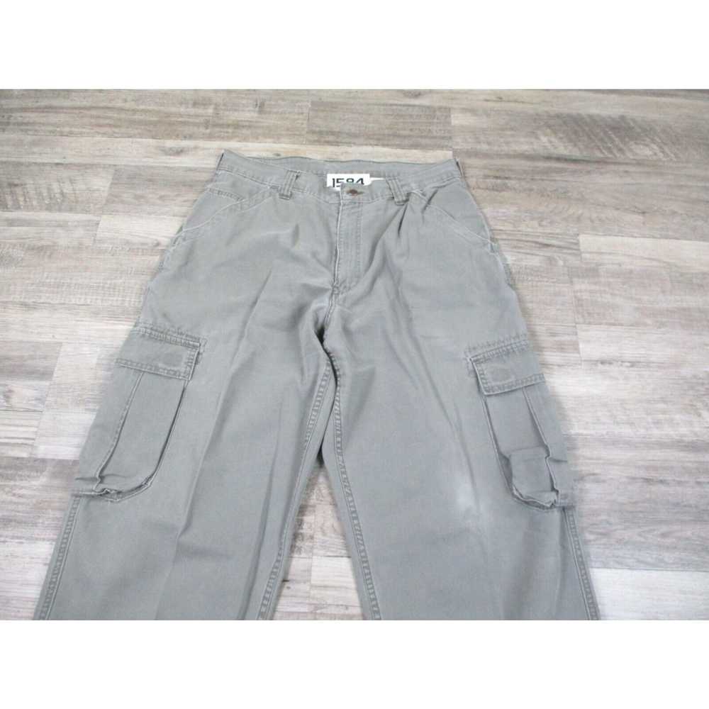 Levi's Levis Cargo Pants Mens 36X32* Army Green V… - image 3