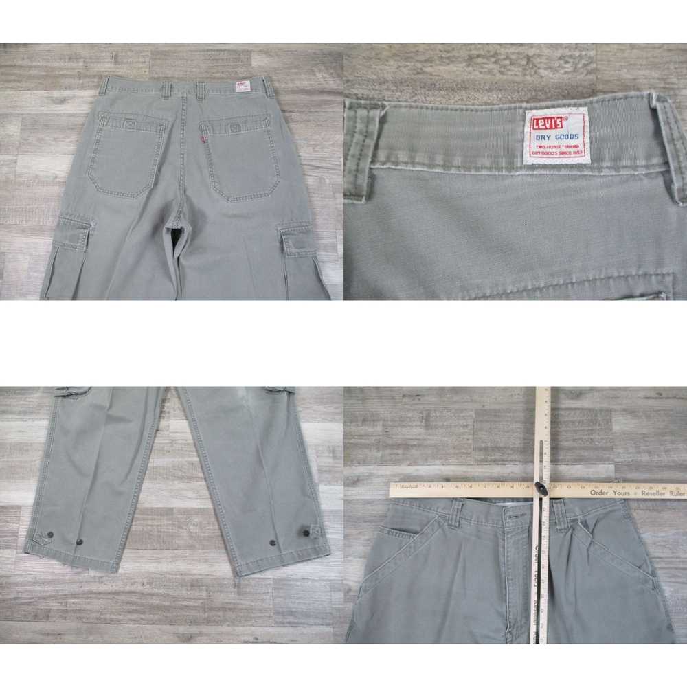 Levi's Levis Cargo Pants Mens 36X32* Army Green V… - image 4