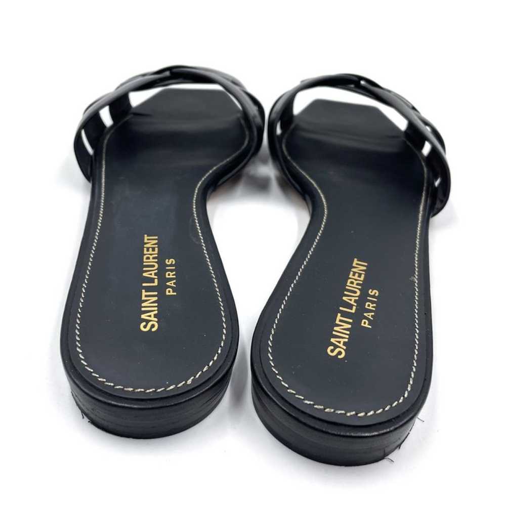 Saint Laurent Tribute leather sandal - image 7
