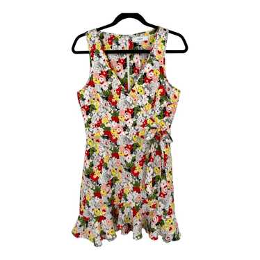 Likely Dress Vera floral faux wrap sleeveless size