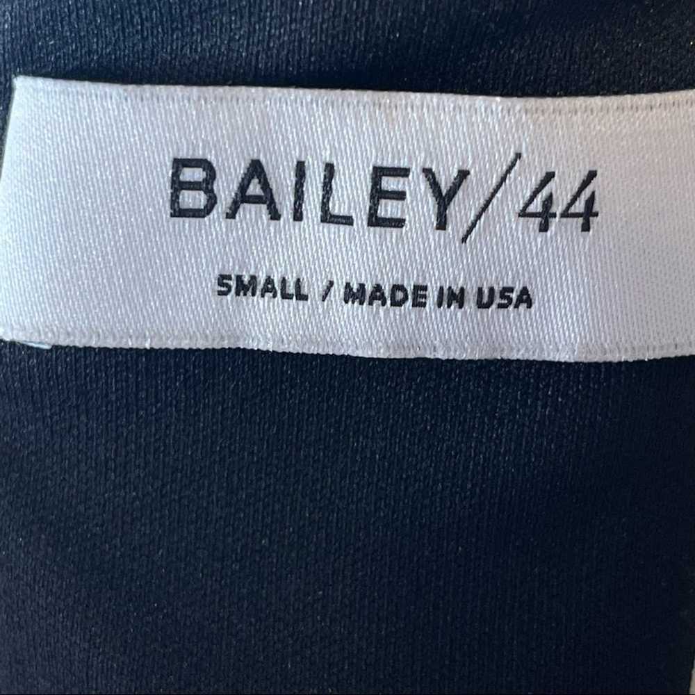 Bailey 44 Striped Sheath Dress High Neck Illusion… - image 6