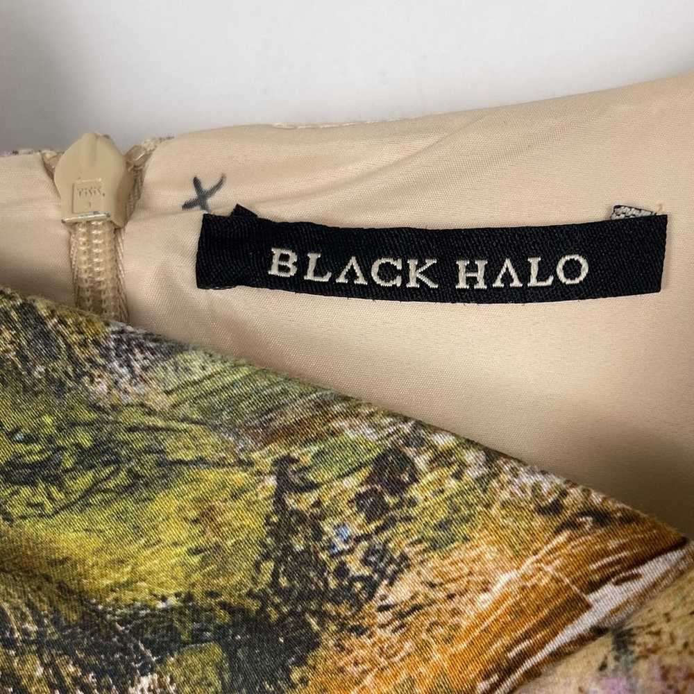 Black Halo Jackie O Tailored Sheath Dress Sleevel… - image 3