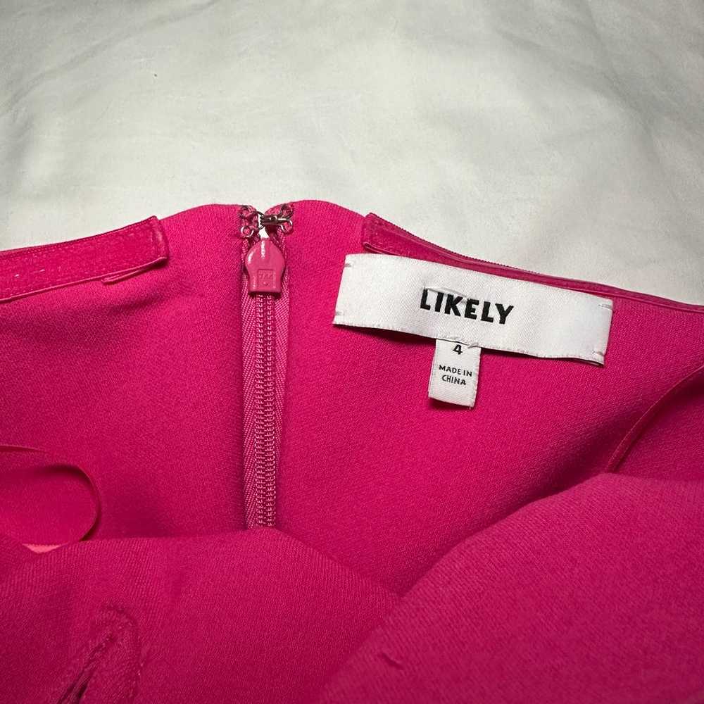 LIKELY x Revolve Mini Dress (Hot Pink) - image 3