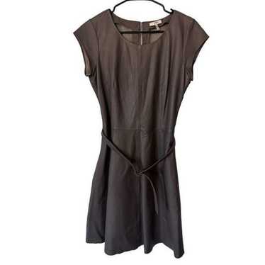 Joie Cap Sleeve Belted Kristalyn Leather Fit & Fl… - image 1
