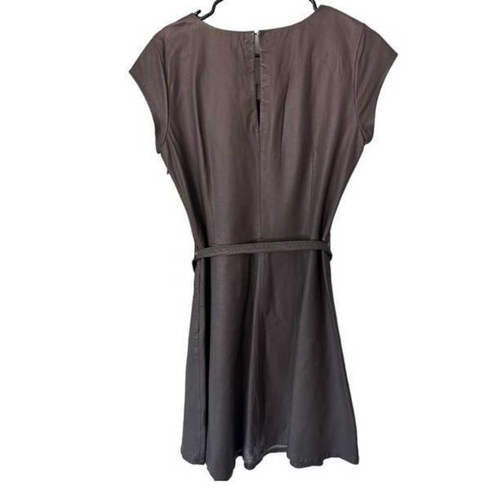 Joie Cap Sleeve Belted Kristalyn Leather Fit & Fl… - image 7