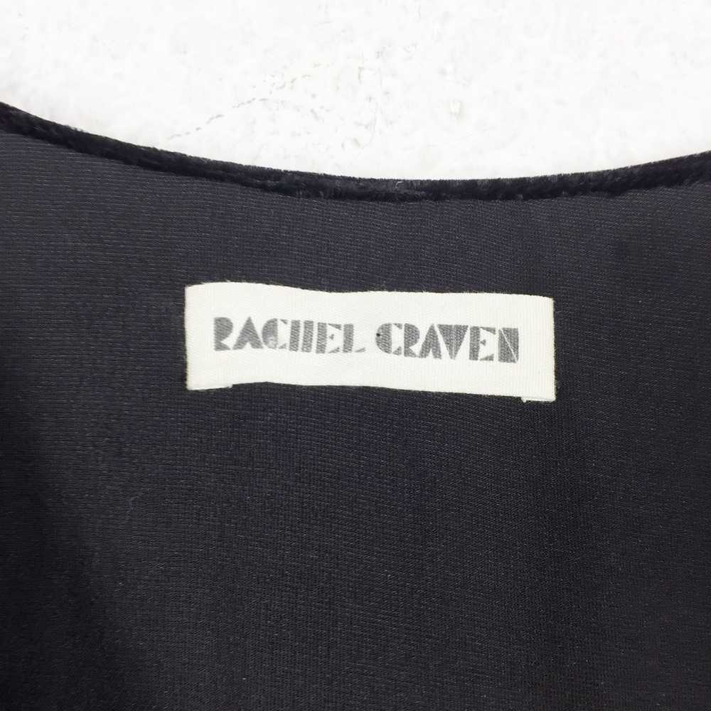 Rachel Craven Agnes Midi Dress Black Velvet Kimon… - image 5