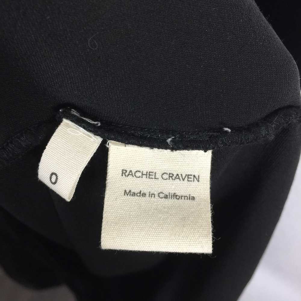 Rachel Craven Agnes Midi Dress Black Velvet Kimon… - image 6