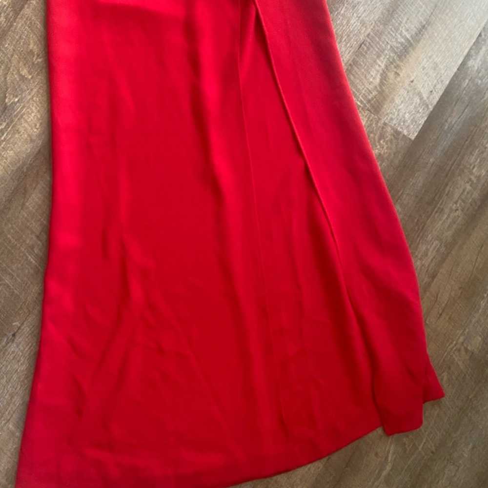 Lovers & Friends ANZEN GOWN Size M in Deep Red - image 10