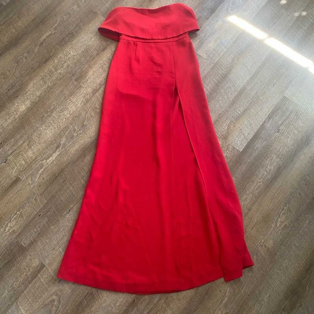Lovers & Friends ANZEN GOWN Size M in Deep Red - image 3