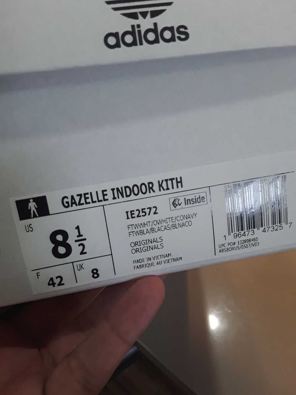 Adidas Adidas Gazelle Indoor Kith Classics White … - image 4