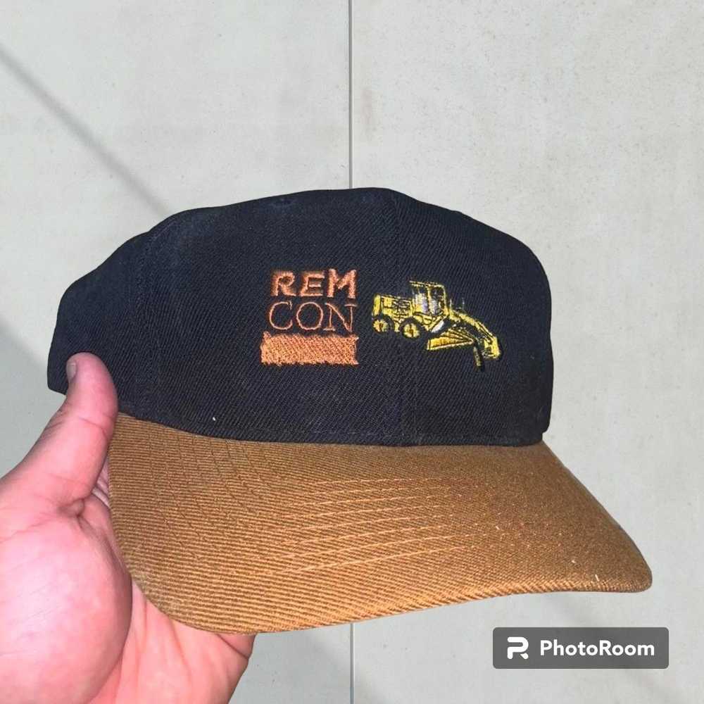 Vintage Rem Con Baseball Cap Embroidered Baseball… - image 1