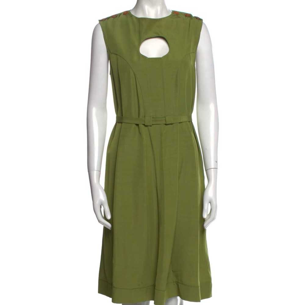 Fendi Green Cutout Dress With Belt 6 - image 1