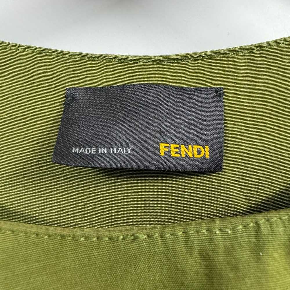 Fendi Green Cutout Dress With Belt 6 - image 2