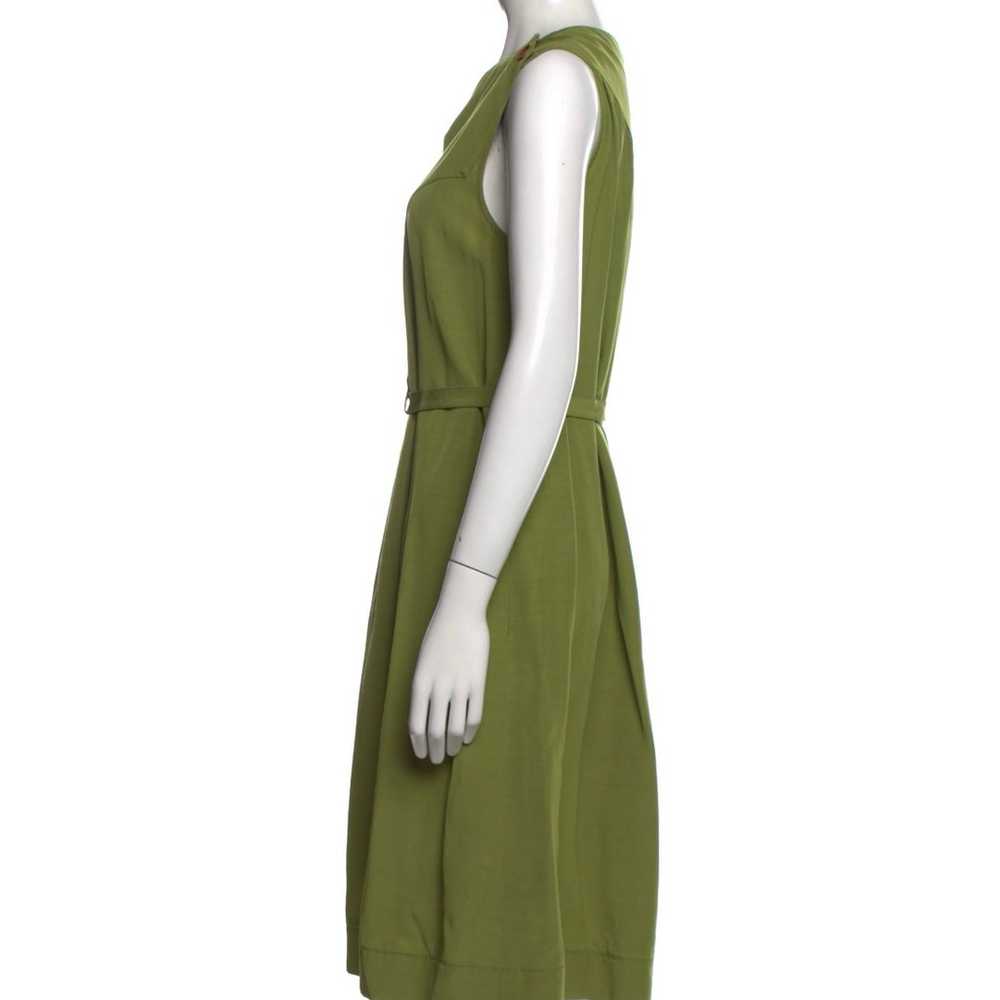 Fendi Green Cutout Dress With Belt 6 - image 4