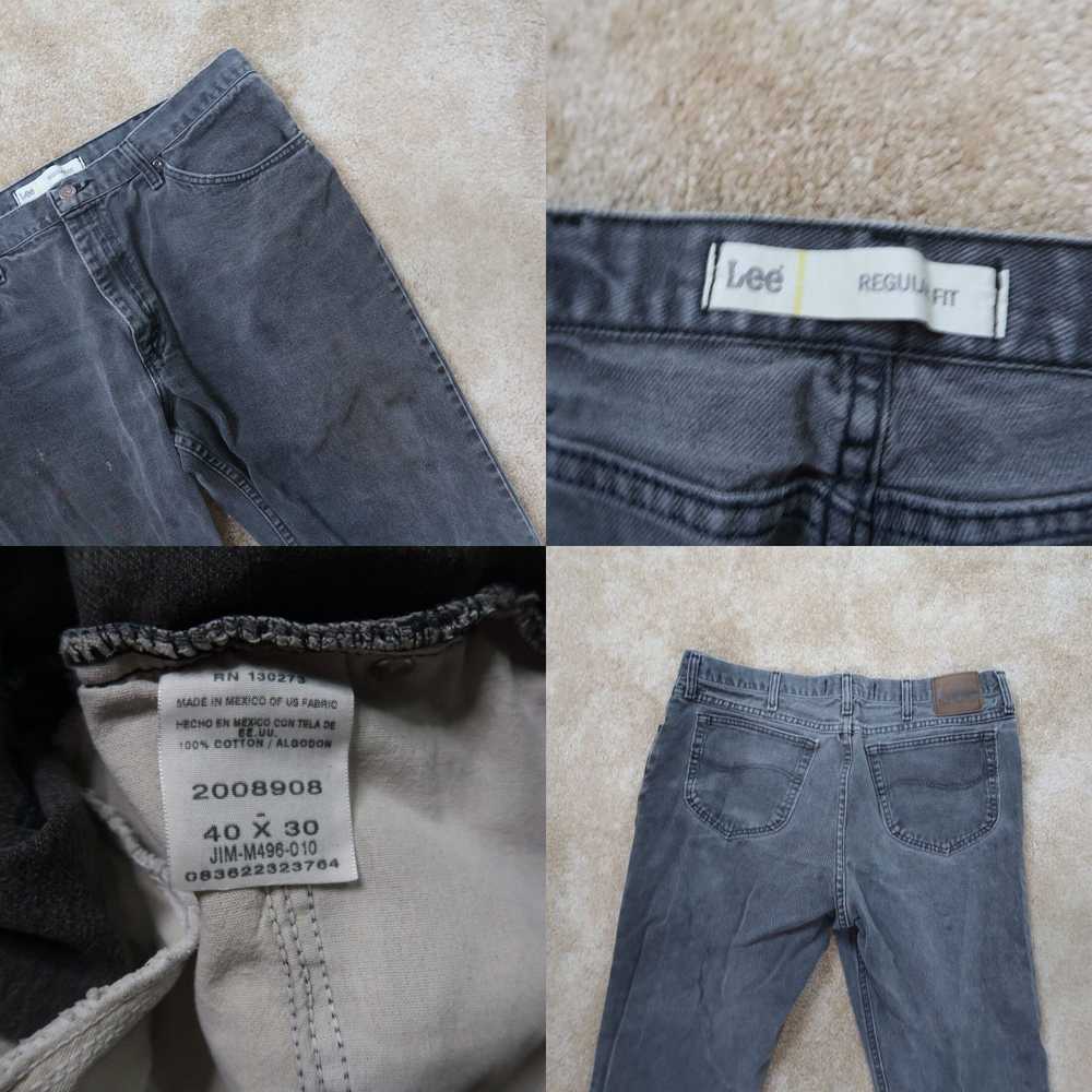Lee Vintage Lee Straight Leg Denim Jeans Men's 40… - image 4