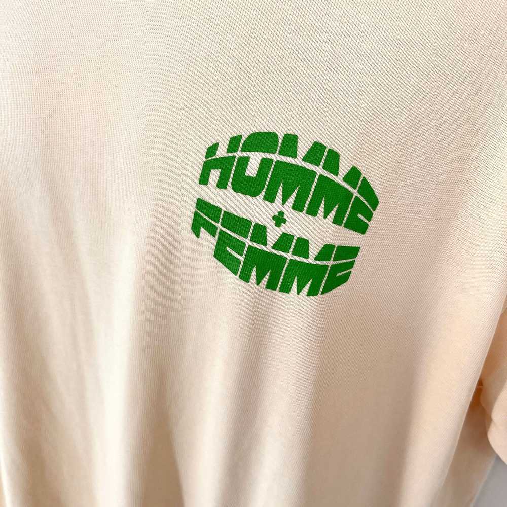 Homme + Femme La Homme + Femme NEW Core Logo Tee … - image 3