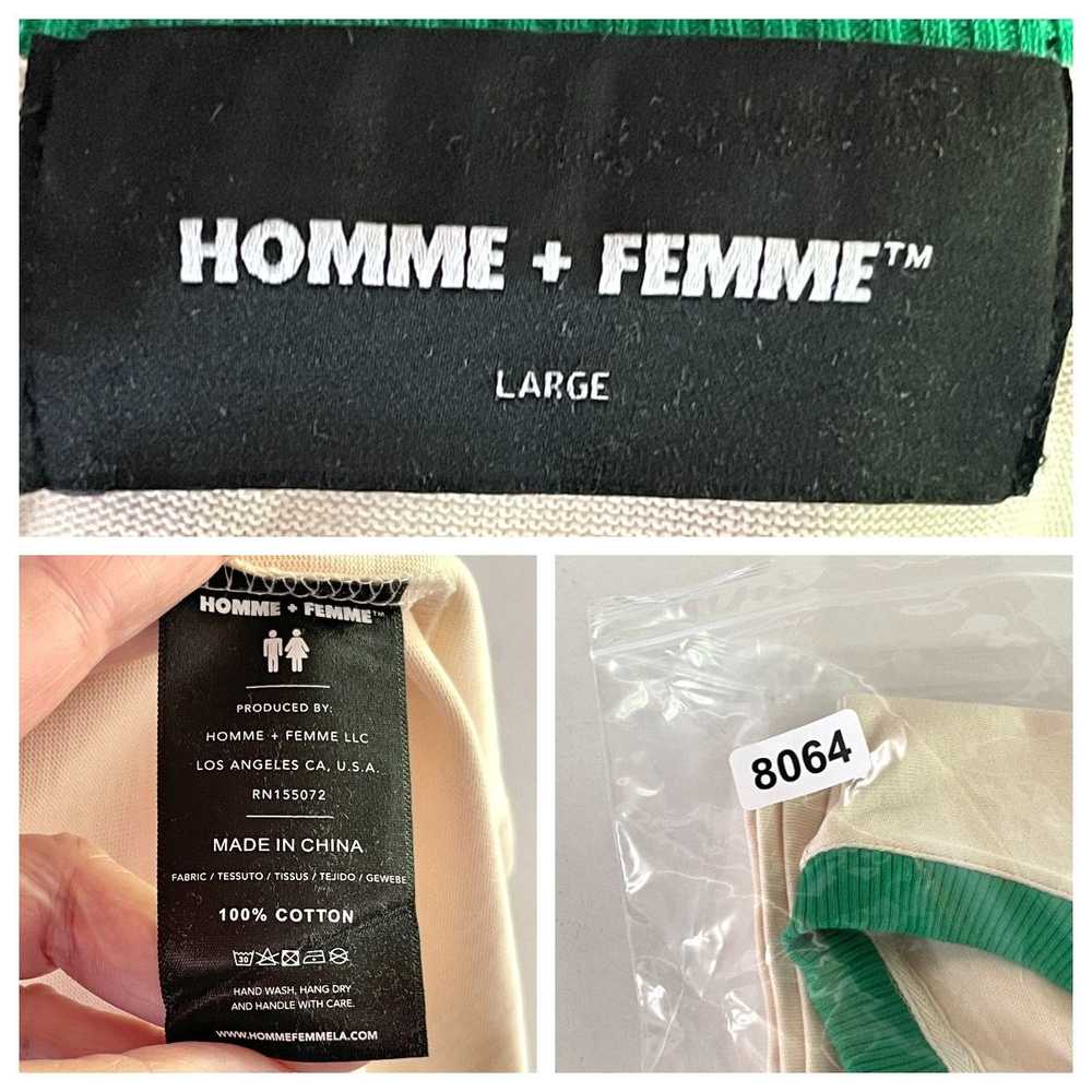 Homme + Femme La Homme + Femme NEW Core Logo Tee … - image 7