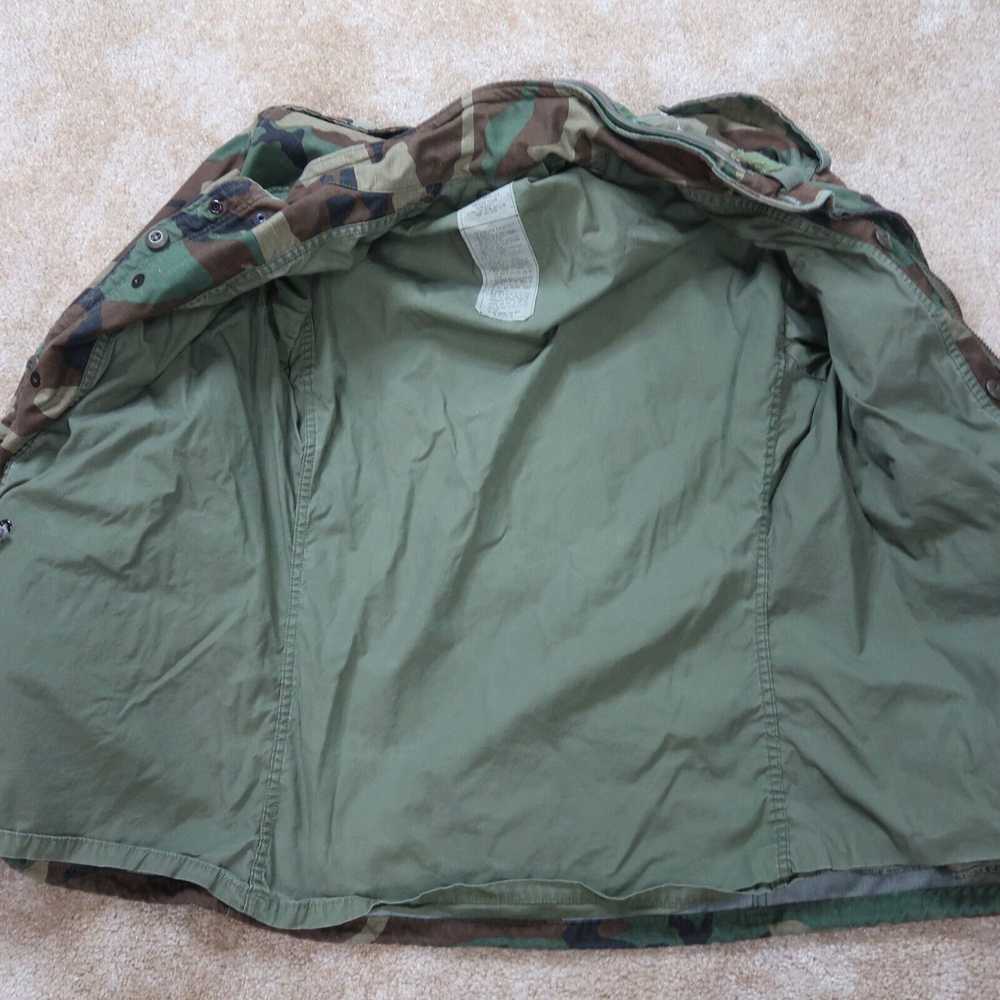 Vintage US Army Woodland Camouflage Field Jacket … - image 2