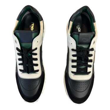 Fendi Leather low trainers