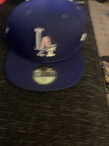 Los Angeles Dodgers 59FIFTY キャップ 7 3/8 New Era Los Angeles Dodgers Hat 59fifty MLB Black Cluster