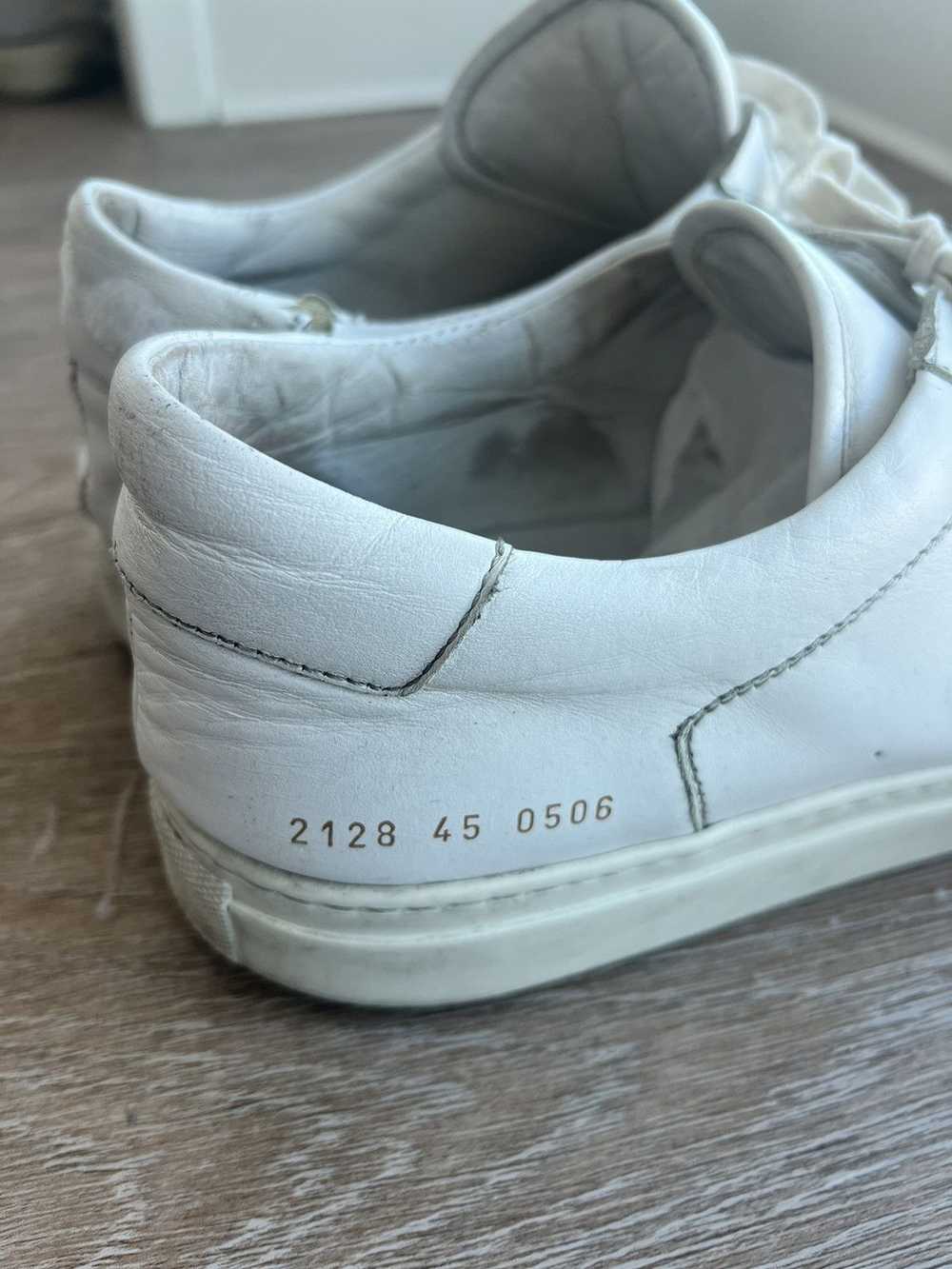 Common Projects Common Project Low Top White Snea… - image 3