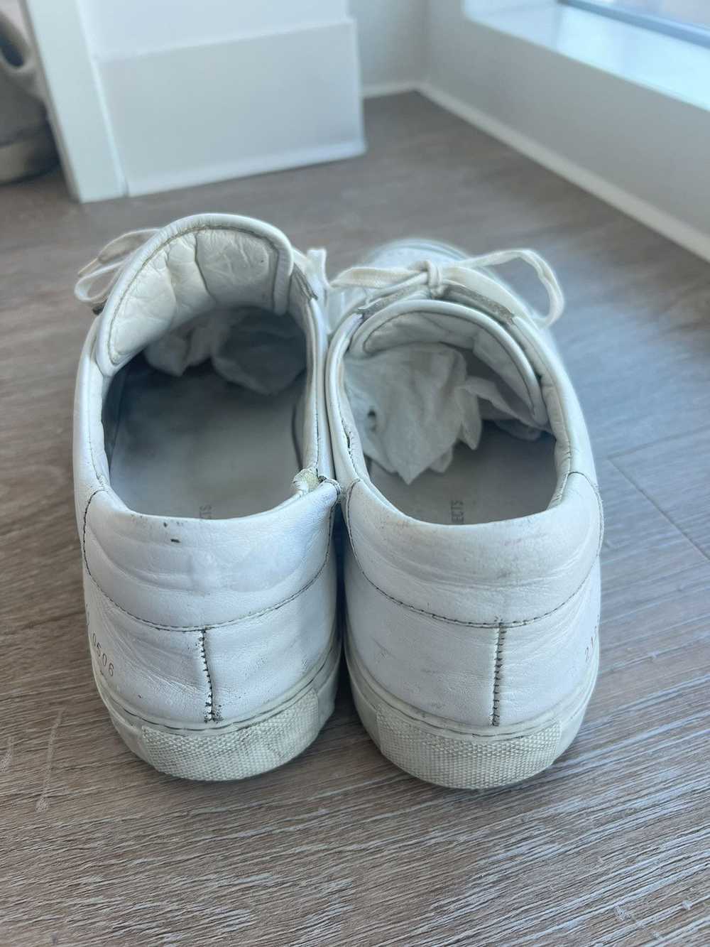 Common Projects Common Project Low Top White Snea… - image 4