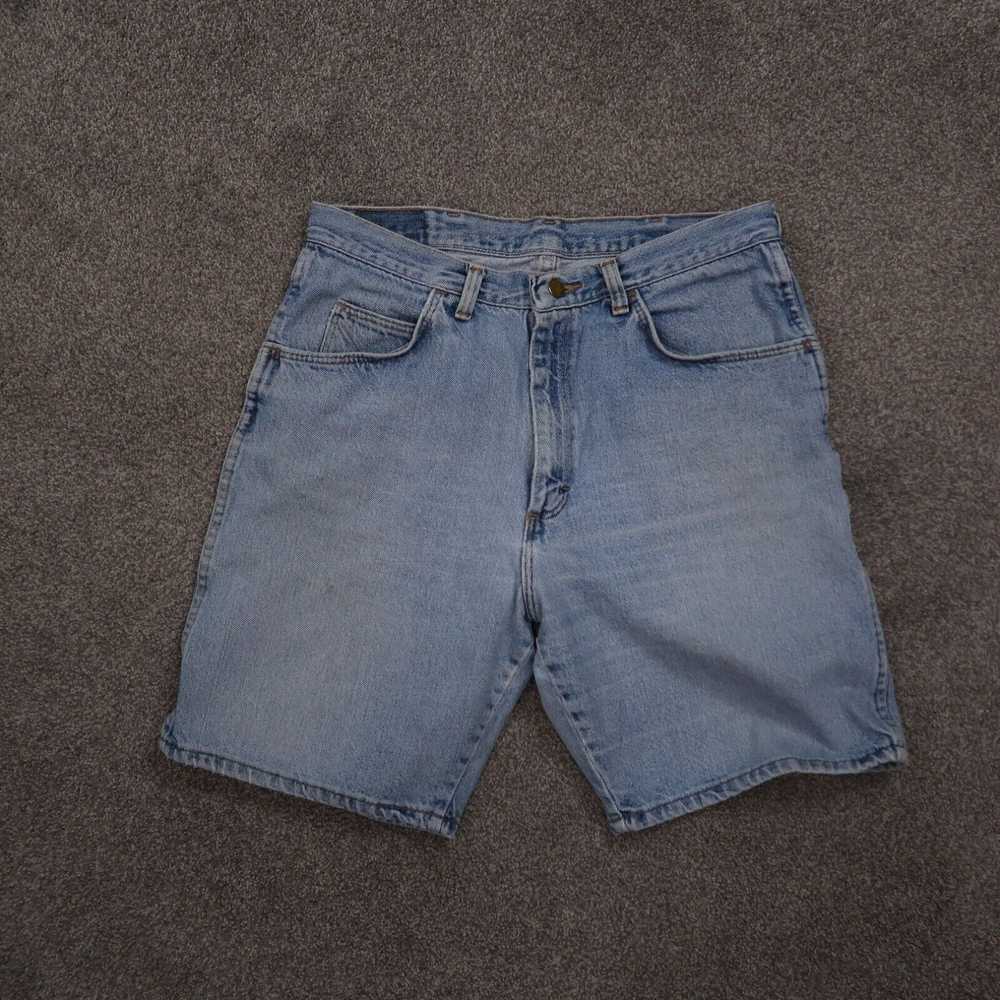 Wrangler Wrangler Denim Shorts men's Size 32 Dist… - image 1