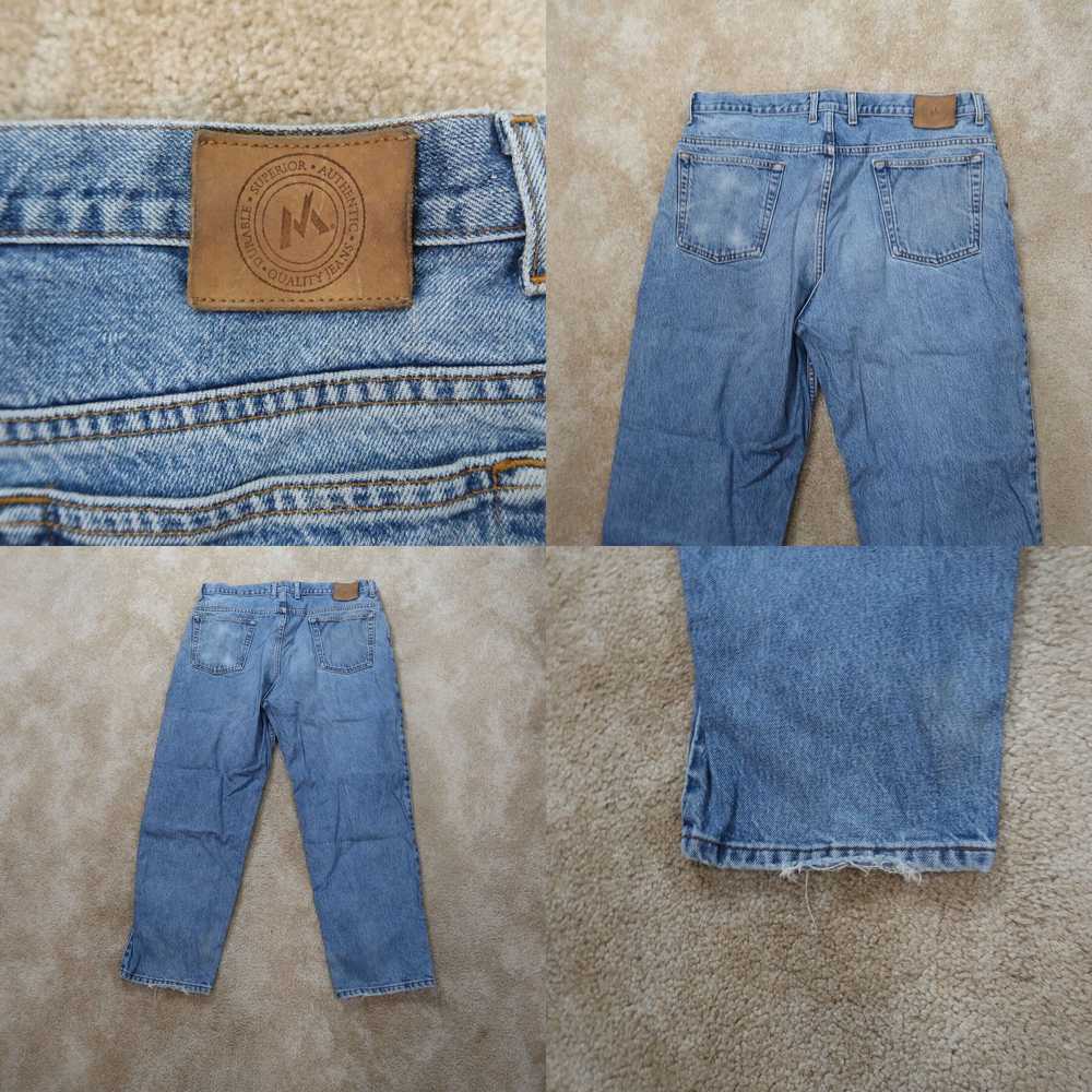 Vintage Member's Mark Straight Leg Jeans Men's 38… - image 4