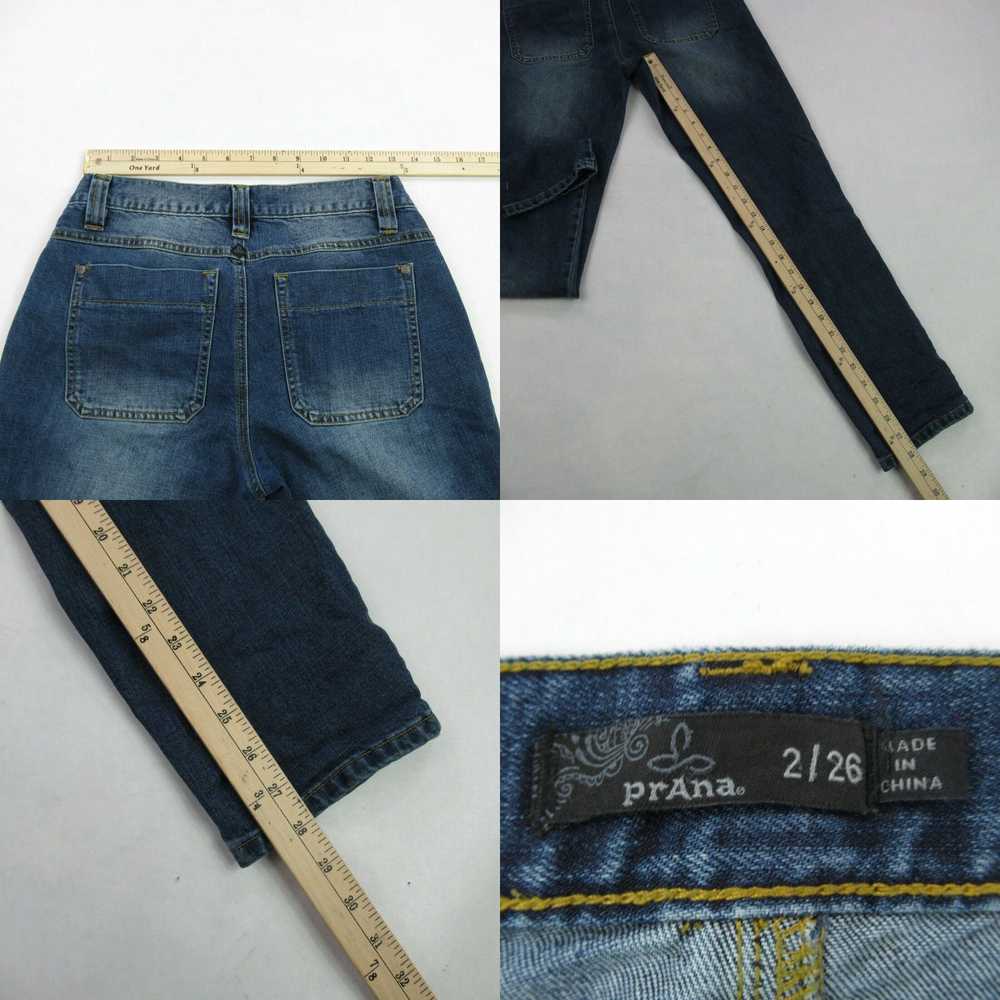 Prana Prana Jeans Womens 2 Blue Denim Jeans Strai… - image 4