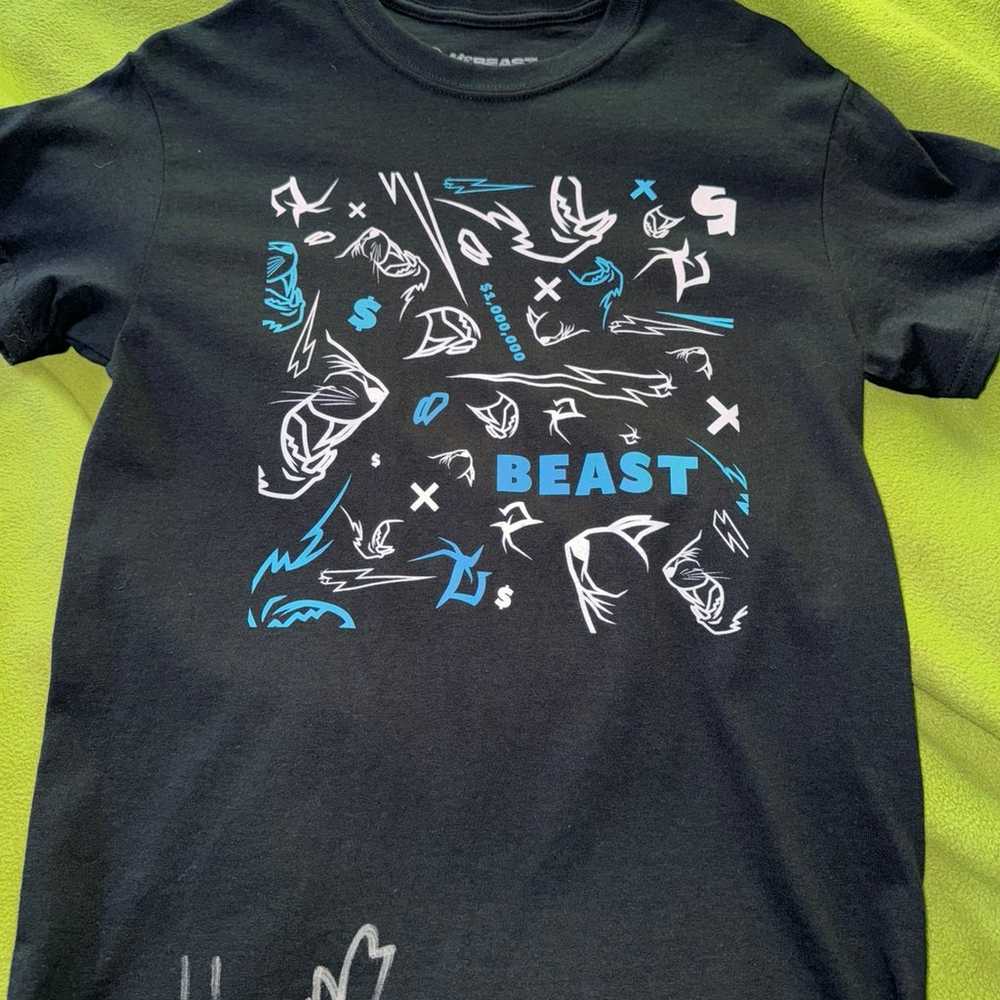 Mr Beast Signed T Shirt - image 1