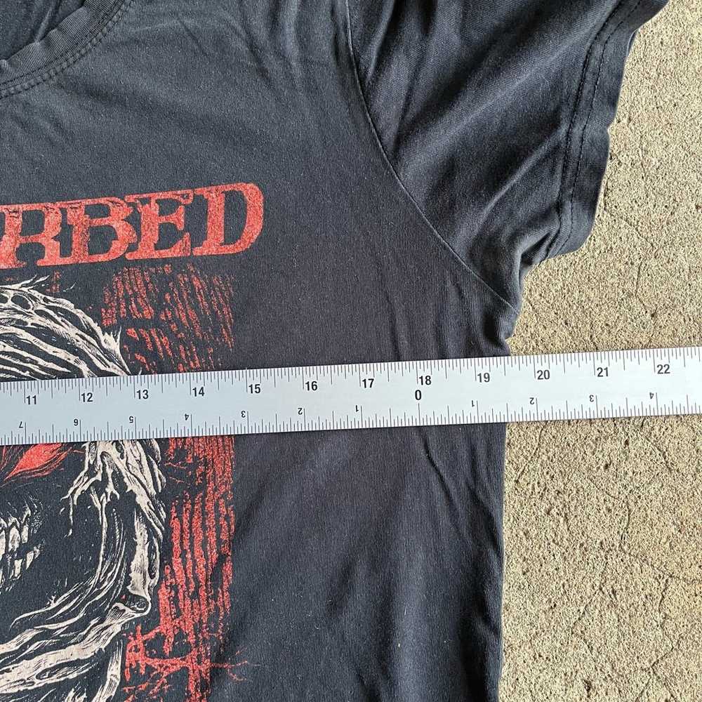 Disturbed Heavy Metal Band Tee Head Banger Rocker… - image 6