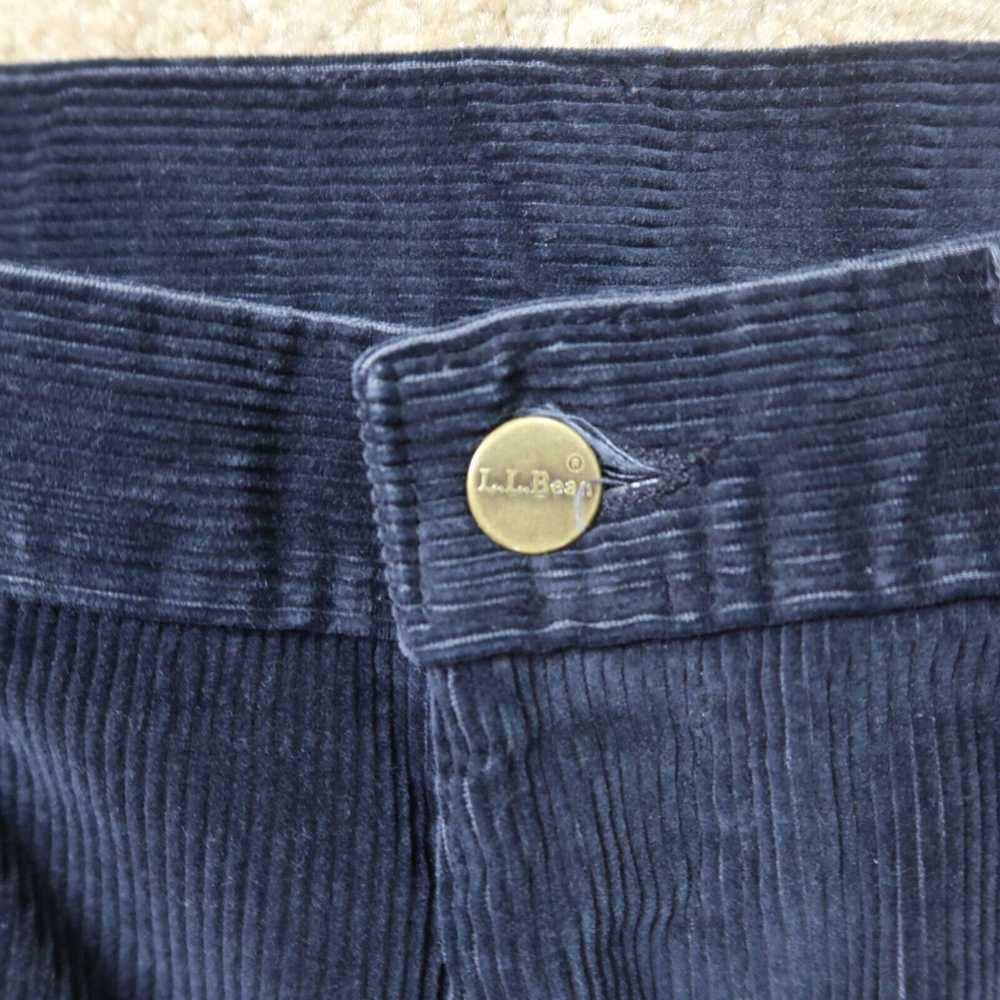 Vintage L.L. Bean Straight Leg Corduroy Pants Men… - image 3
