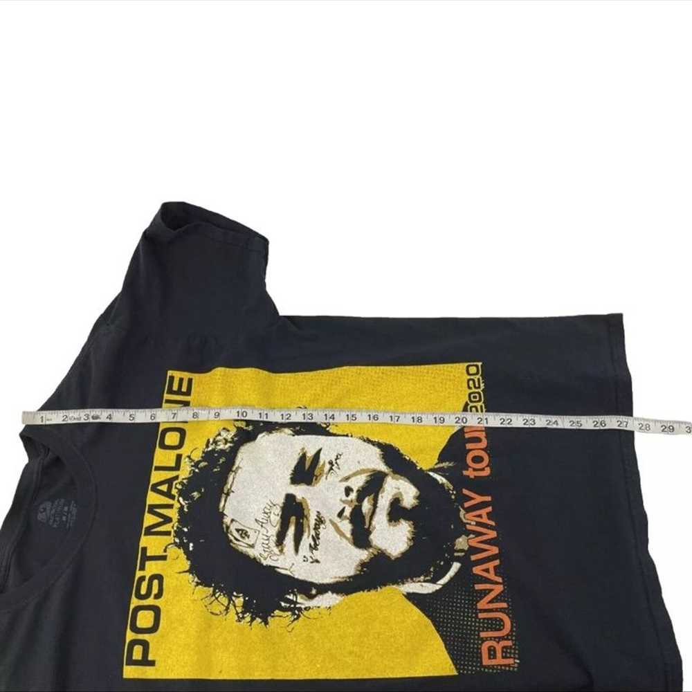 Mens Post Malone Runaway Tour 2020 Double Sided G… - image 7