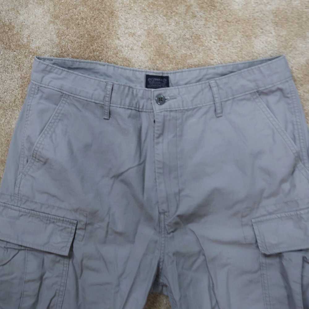 Levi's Levi’s Cargo Shorts Men's Size 32 Gray Cot… - image 2