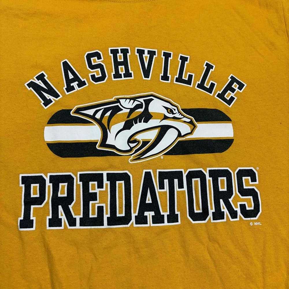 Nashville Predators NHL Hockey Hanes T-Shirt Shor… - image 2