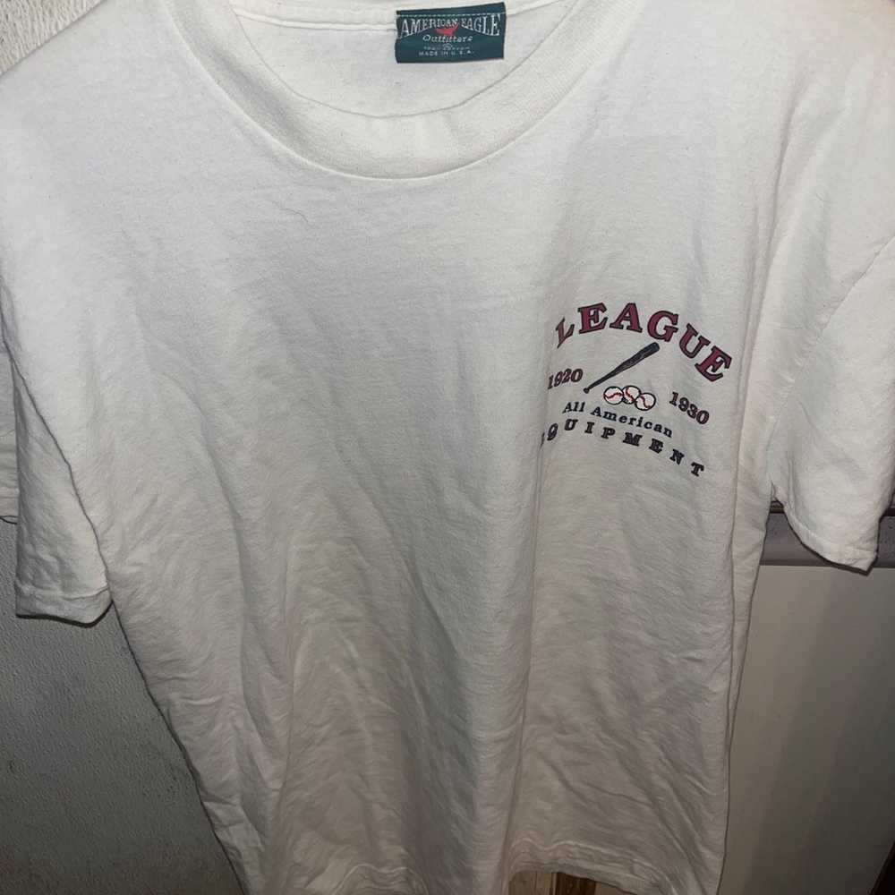 Vintage American eagle double sided baseball gear… - image 3