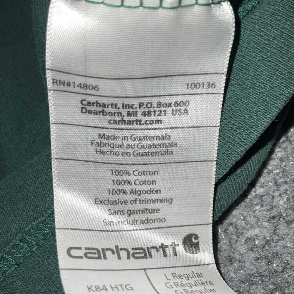 Carhart Shirt Mens Size Large Green Original fit … - image 7