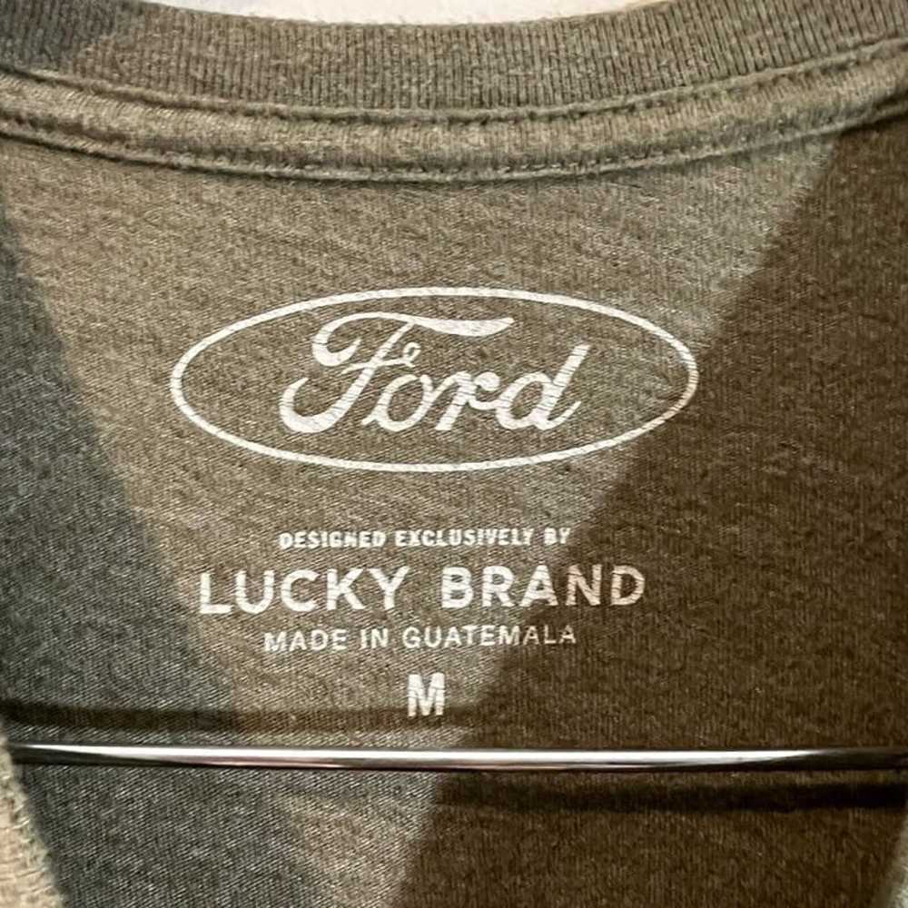 Lucky Brand Ford Bronco Olive Green T Shirt Mediu… - image 4