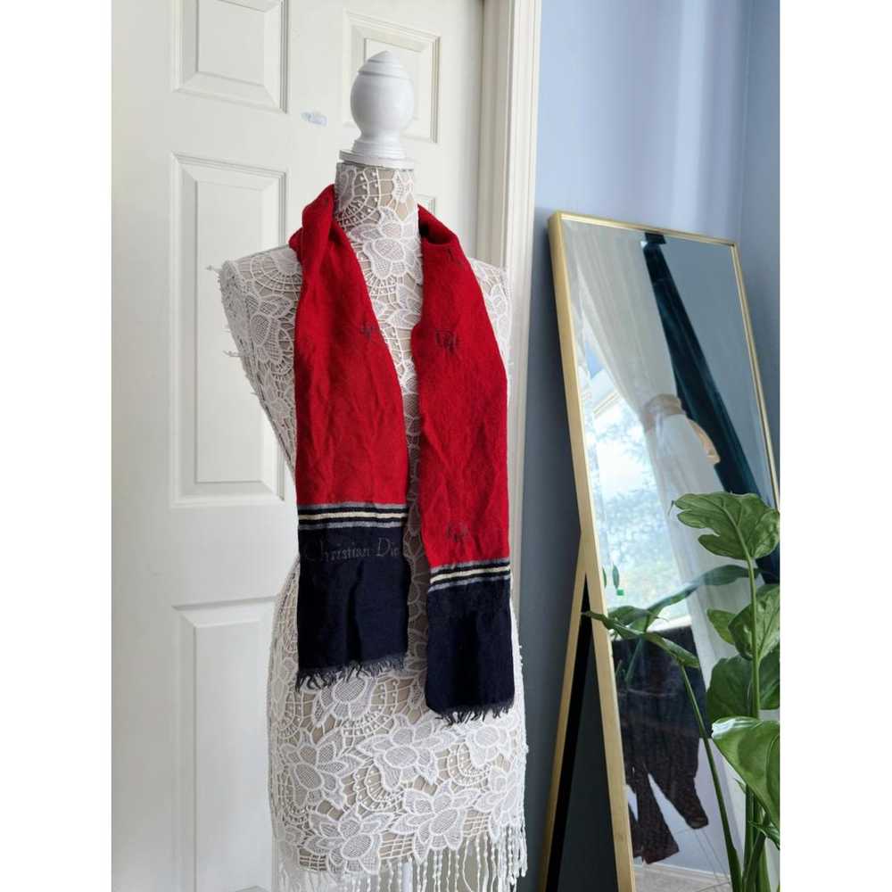 Dior Homme Wool scarf & pocket square - image 10