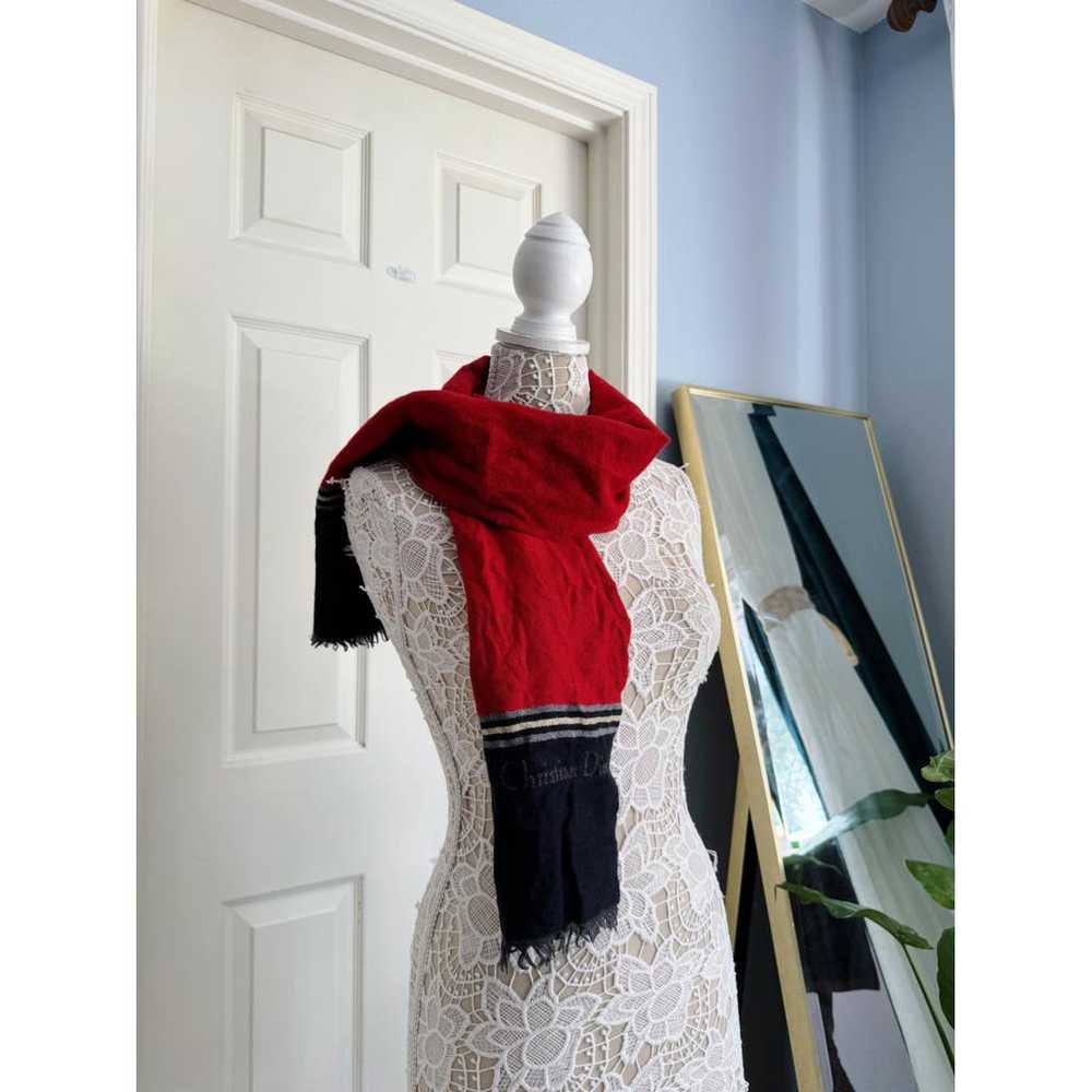 Dior Homme Wool scarf & pocket square - image 8