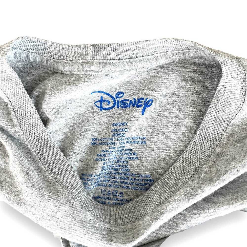 Disney Mickey Mouse Dad T Shirt Adult 2XL Gray Sh… - image 4