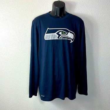 Men's Nike College Navy Seattle Seahawks Primary … - image 1