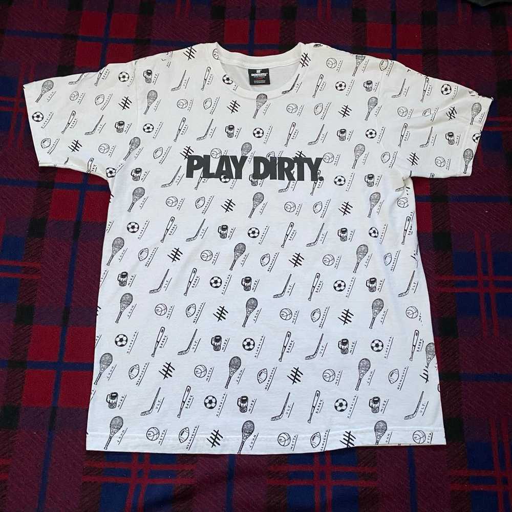 Undefeated “Play Dirty” Streetwear Men’s All-Over… - image 1