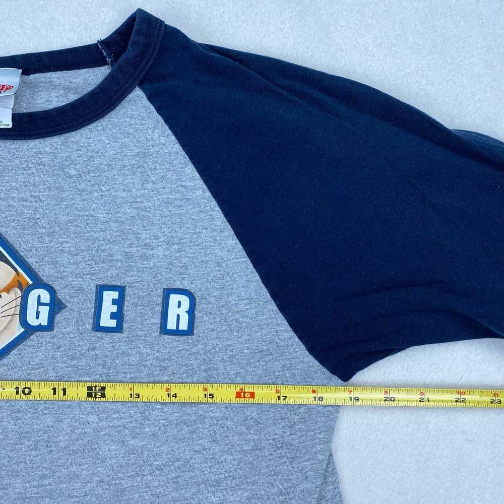 Vintage Tigger Shirt Size Large Grey Blue Tigger … - image 6