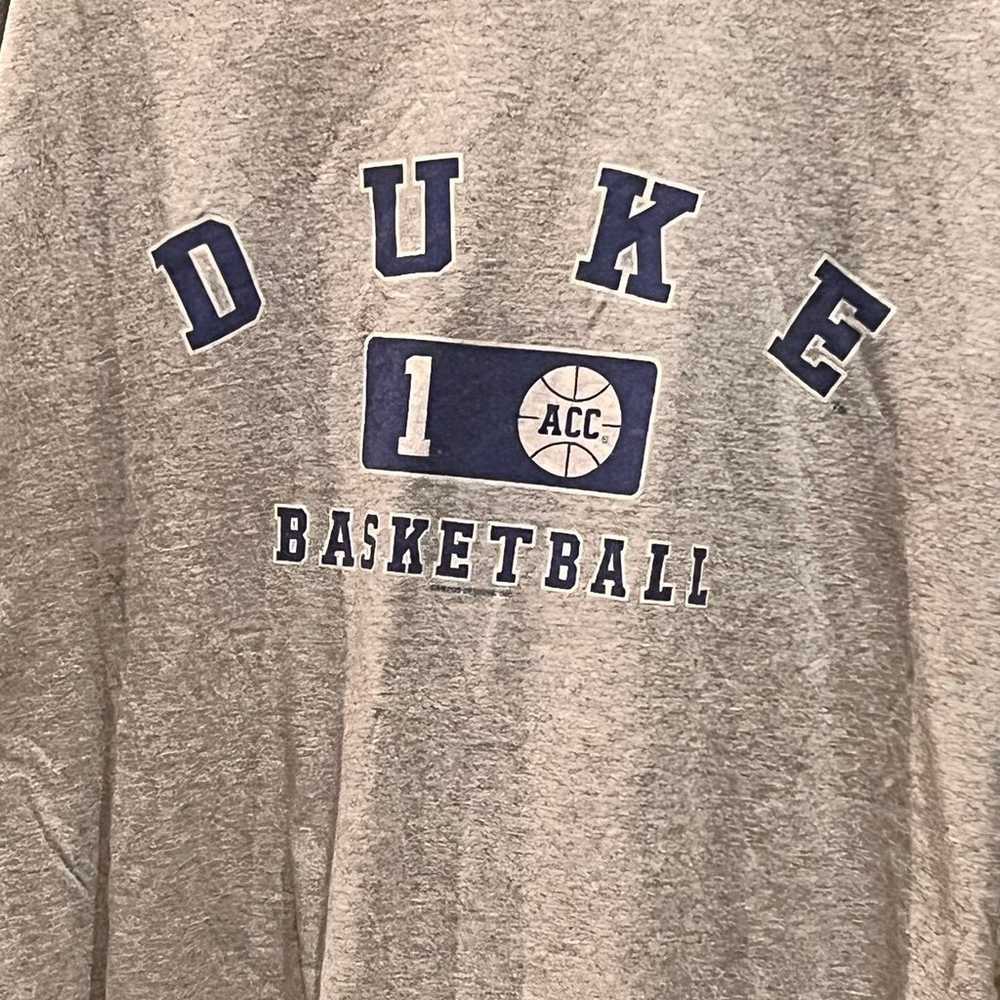 Vintage Duke blue devils basketball shirt - image 3