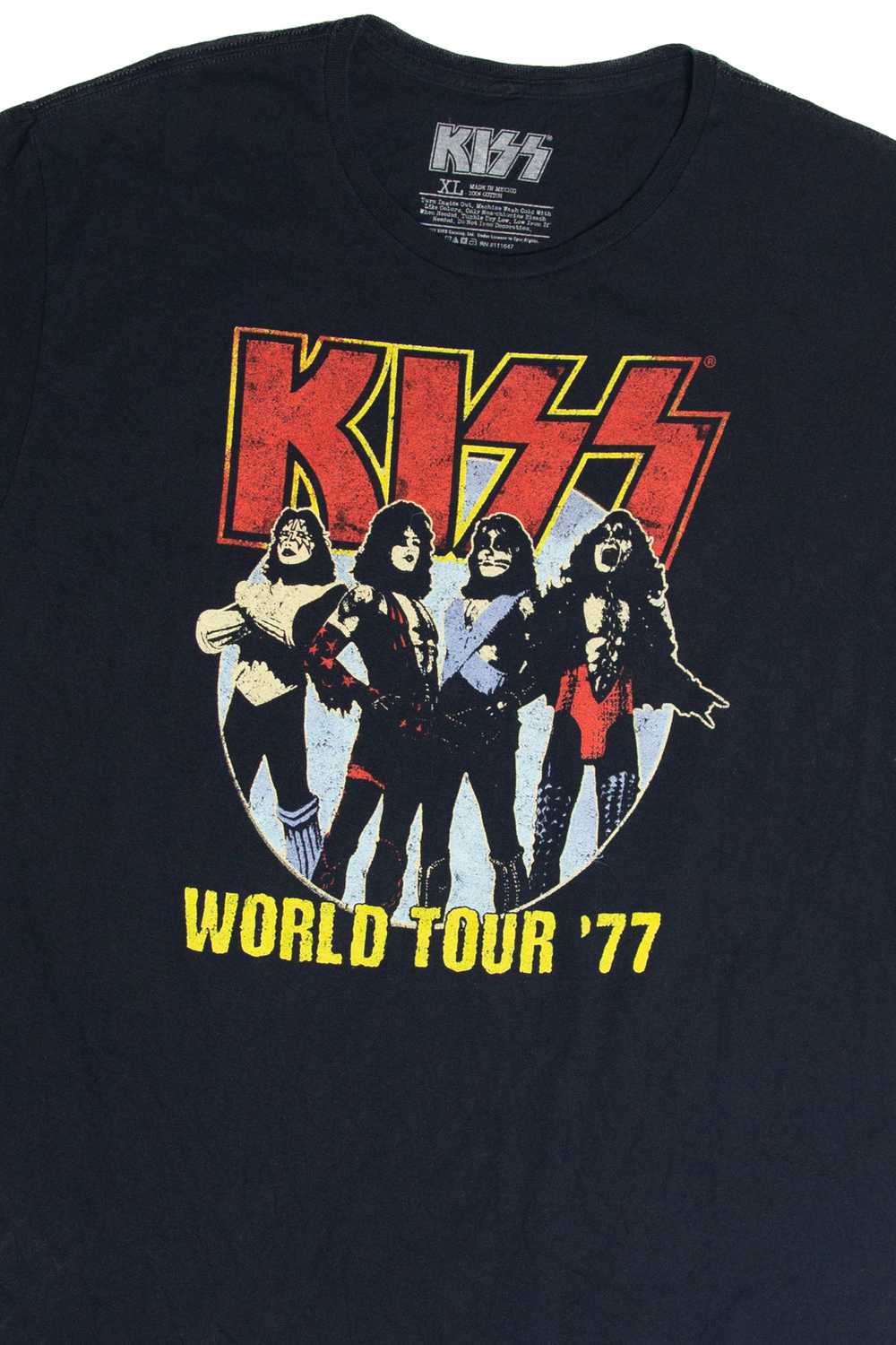 Kiss World Tour 1977 T-Shirt - image 2